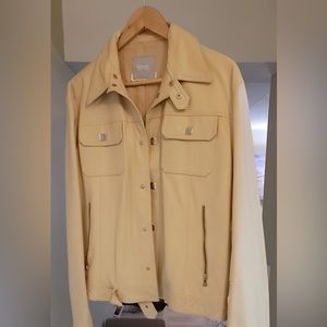 Versace men’s leather jacket- large